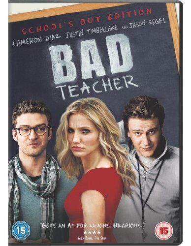Bad Teacher DVD (2011) Cameron Diaz, Jason Segel Bad Teacher DVD (2011) Cameron Diaz, Jason Segel