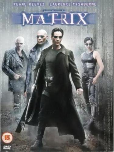 The Matrix DVD (1999) – Sci-fi klassiker med Keanu Reeves