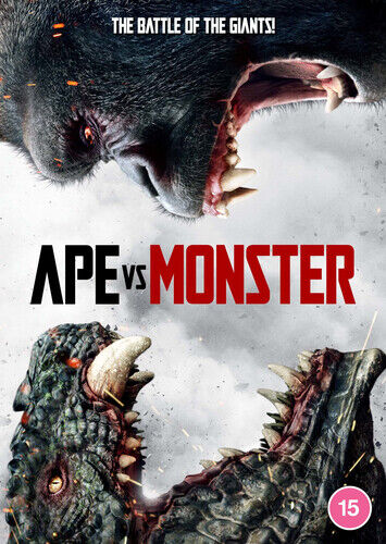 Ape Vs Monster DVD (2021) Eric Roberts, Lusko (DIR) Cert 15 Region 2 Brand New