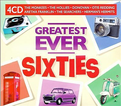 Various Artists : Greatest Ever Sixties CD Box Set 4 discs (2020) Pre-Owned