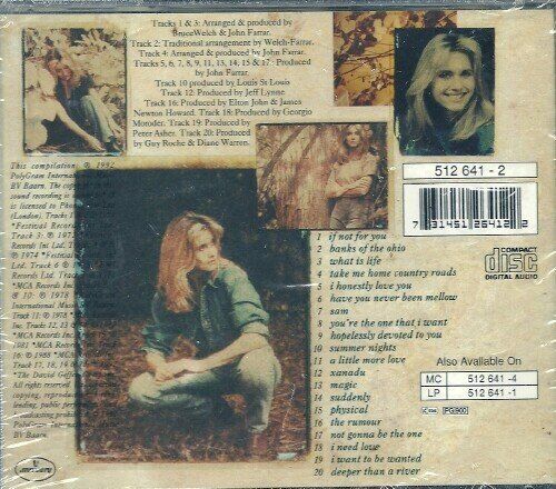 Olivia Newton-John : Back to Basics: The Essential Collection CD Pre-Owned
