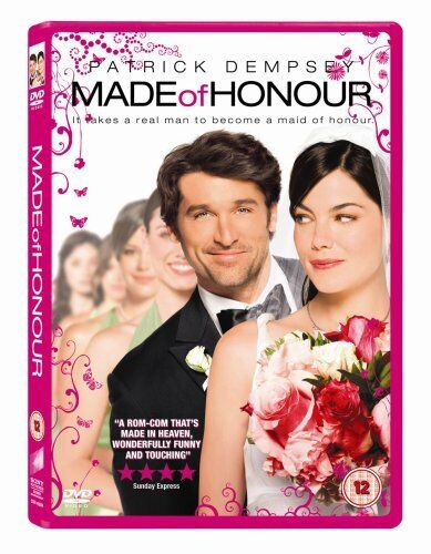 Made of Honour DVD (2008) – Romantisk komedie med Patrick Dempsey, Region 2 Made of Honour DVD (2008) – Romantisk komedie med Patrick Dempsey, Region 2