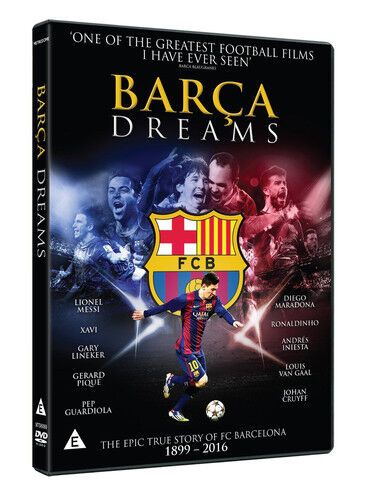 Barca Dreams DVD (2016) Jordi Llompart Cert E Region 2 Brand New