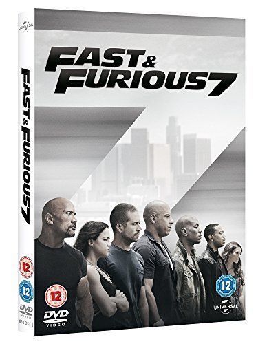 Fast & Furious 7 2017 DVD Region 2 Brand New