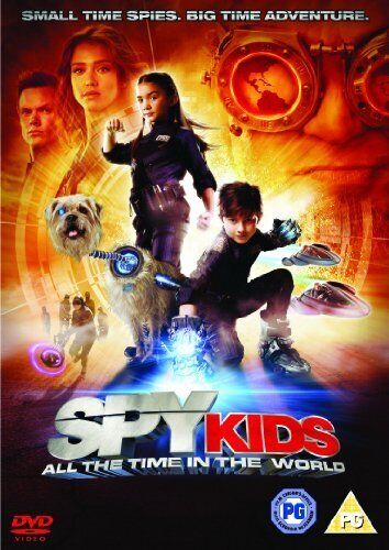Spy Kids 4 - All the Time in the World DVD (2011) Jessica Alba, Rodriguez (DIR) Region 2 Brand New