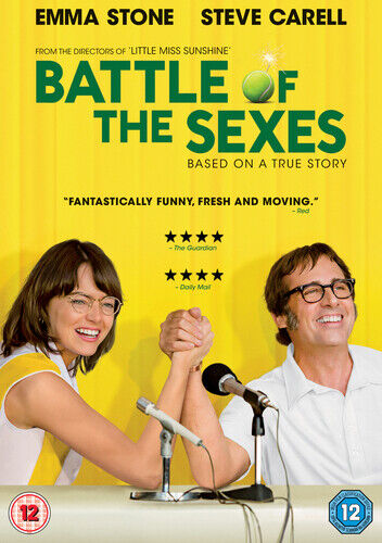 Battle of the Sexes DVD (2018) Emma Stone, Faris (DIR) Cert 12 Region 2 Brand New Battle of the Sexes DVD (2018) Emma Stone, Faris (DIR) Cert 12 Region 2 Brand New
