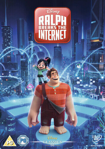 Ralph Breaks the Internet DVD (2019) Rich Moore Cert PG Region 2 Brand New
