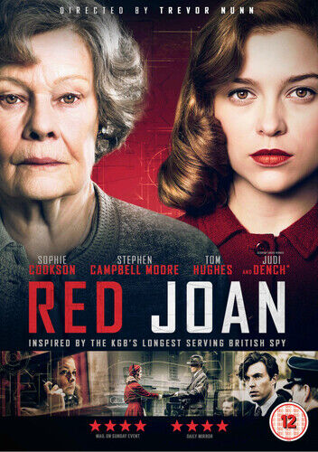 Red Joan DVD (2019) Judi Dench, Nunn (DIR) Cert 12 Region 2 Brand New Red Joan DVD (2019) Judi Dench, Nunn (DIR) Cert 12 Region 2 Brand New