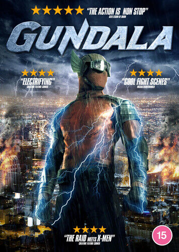 Gundala DVD (2021) Indonesisk superhjältefilm, regi Joko Anwar