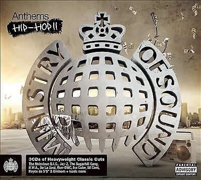 Various Artists : Anthems Hip-hop - Volume 2 CD 3 discs (2012) Pre-Owned