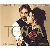 Giacomo Puccini : Tosca (Bocelli, Cedolins, Mehta) CD 2 discs (2003) Pre-Owned Giacomo Puccini : Tosca (Bocelli, Cedolins, Mehta) CD 2 discs (2003) Pre-Owned