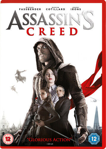Assassin's Creed (2017) DVD – Actionäventyr med Michael Fassbender