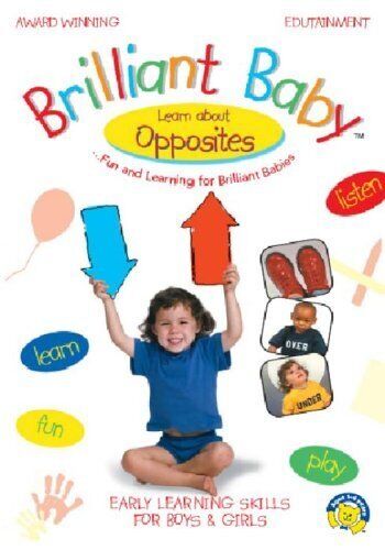 Brilliant Baby: Opposites DVD (2005) Cert E Region 2 Brand New