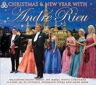 Andre Rieu : Waltzing at Christmas & New Year CD 3 discs Pre-Owned