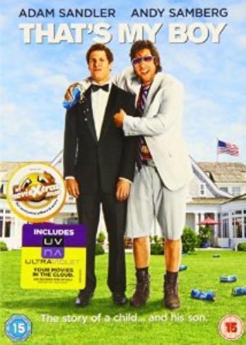 That's My Boy DVD (2013) – Adam Sandler, Aldersgrense 15