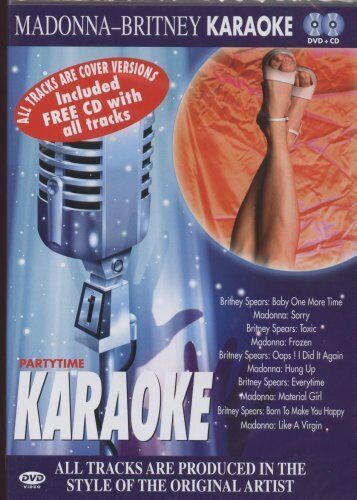 Partytime Karaoke DVD Region 2 Brand New