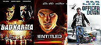 Bad Karma/The Entitled/Officer Down DVD (2013) – 3 actionthrillere