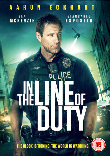 In the Line of Duty DVD (2020) – Actionthriller med Aaron Eckhart