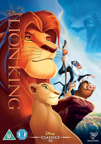 The Lion King DVD (2014) Roger Allers Cert U Region 2 Brand New