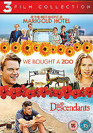3 Film: Marigold Hotel / We Bought a Zoo / The Descendants DVD (2013)
