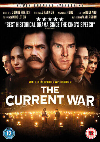 The Current War DVD (2019) Benedict Cumberbatch, Gomez-Rejon (DIR) Cert 12 Region 2 Brand New