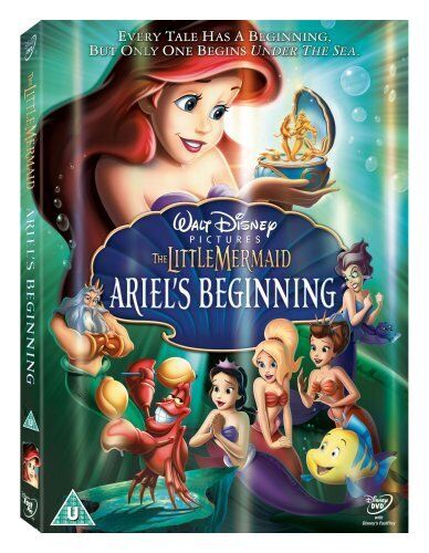 The Little Mermaid - Ariel's Beginning DVD (2014) Peggy Holmes Cert U Region 2 Brand New