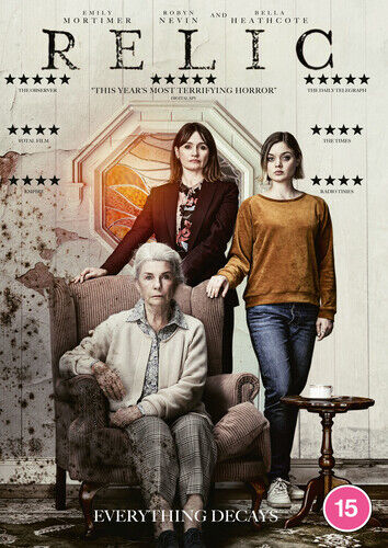 Relic DVD (2021) Emily Mortimer, James (DIR) Cert 15 Region 2 Brand New