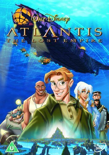 Atlantis - The Lost Empire DVD (2002) – Disney Animert