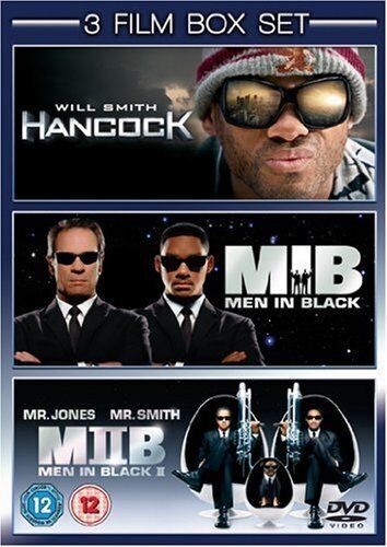 Hancock/Men in Black/Men in Black 2 DVD (2009) Will Smith, Sonnenfeld (DIR) Region 2 Brand New