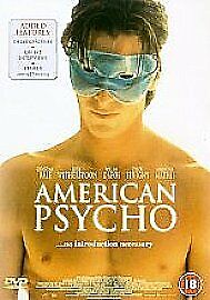 American Psycho DVD (2015) Christian Bale, Harron (DIR) Cert 18 Region 2 Brand New