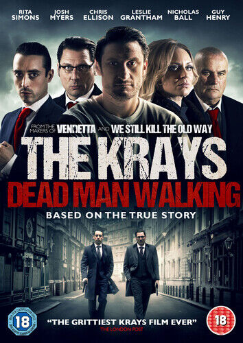 The Krays: Dead Man Walking DVD (2018) Marc Pickering, Taylor (DIR) Cert 18 Region 2 Brand New