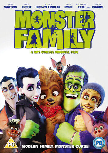 Monster Family DVD (2018) Holger Tappe Cert PG Region 2 Brand New