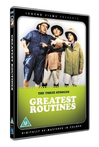 The Three Stooges - Greatest Routines DVD Region 2 The Three Stooges - Greatest Routines DVD Region 2
