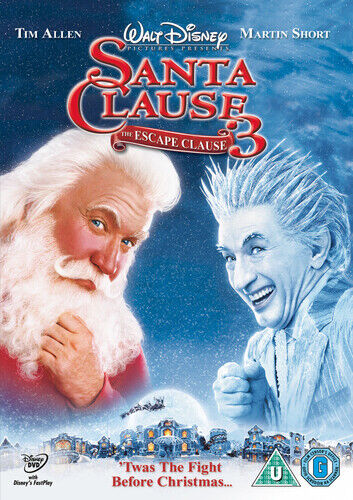 The Santa Clause 3 - The Escape Clause DVD (2007) Tim Allen, Region 2