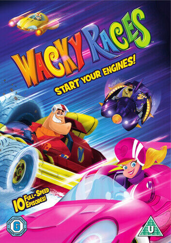 Wacky Races: Start Your Engines! (DVD, 2018)