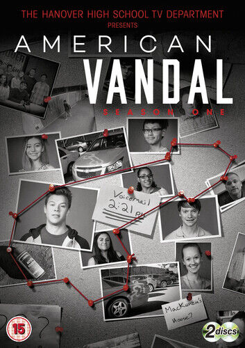 American Vandal: Sæson 1 (DVD, 2019) 2 diske