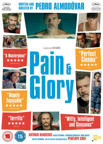 Pain & Glory DVD (2020) Antonio Banderas, Almodvar (DIR) Cert 15 Region 2 Brand New Pain & Glory DVD (2020) Antonio Banderas, Almodvar (DIR) Cert 15 Region 2 Brand New