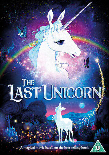 The Last Unicorn DVD (2018) Jules Bass, Ikäraja U, Alue 2 The Last Unicorn DVD (2018) Jules Bass, Ikäraja U, Alue 2