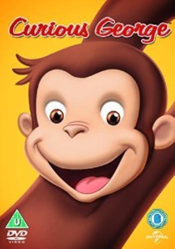 Curious George DVD Region 2 Brand New