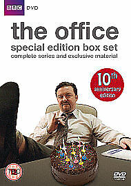 The Office: Complete Series 1 And 2 And The Christmas Specials DVD (2011) Ricky Pre-Owned Region 2