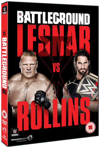 WWE: Battleground 2015 DVD – Paini Seth Rollinsin kanssa WWE: Battleground 2015 DVD – Paini Seth Rollinsin kanssa