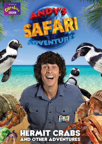 Andy's Safari Adventures: Hermit Crabs & Other Adventures DVD (2018) Adam Region 2 Brand New