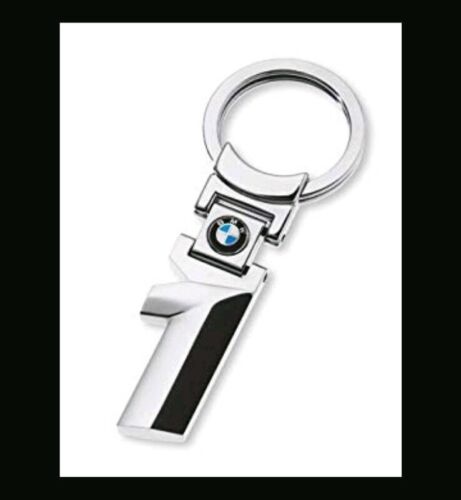 BMW 1 SERIES KEYRING CHROME KEY CHAIN FOB GIFT METAL M SPORT 116 118 120 123 130