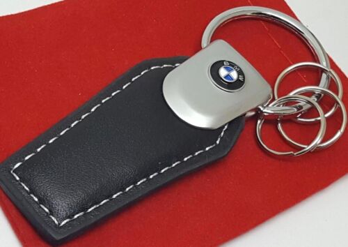 BMW LUXURY LEATHER KEYRING KEYCHAIN BMW LUXURY LEATHER KEYRING KEYCHAIN
