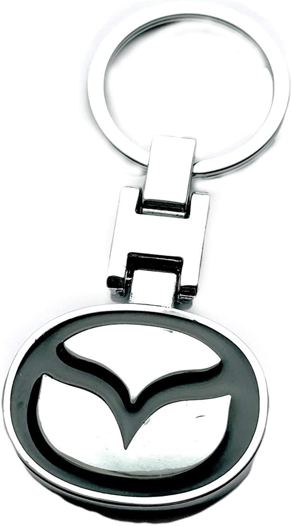 Mazda Keyring NEW Boxed or UnBoxed Key Ring Chain Silver