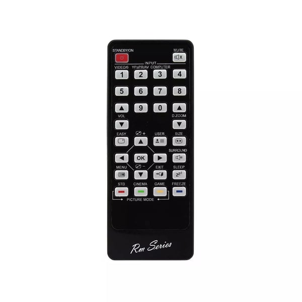 RM Series Remote Control fits TOSHIBA TLP-T1E 23306534 CT90186 CT-90186