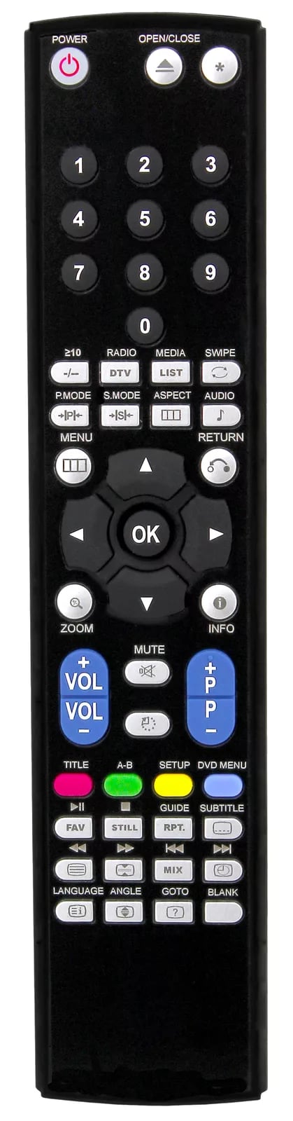 RM Series Remote Control fits JVC LT-19DA2BU LT19DD1BJ LT-19DD1BJ LT19DD1BN