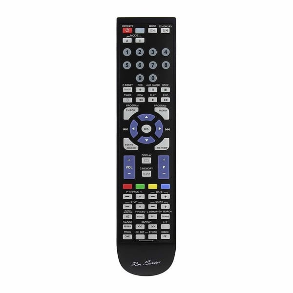 RM Series Remote Control fits JVC LP20465-009 LP20667-002 LP20667002C