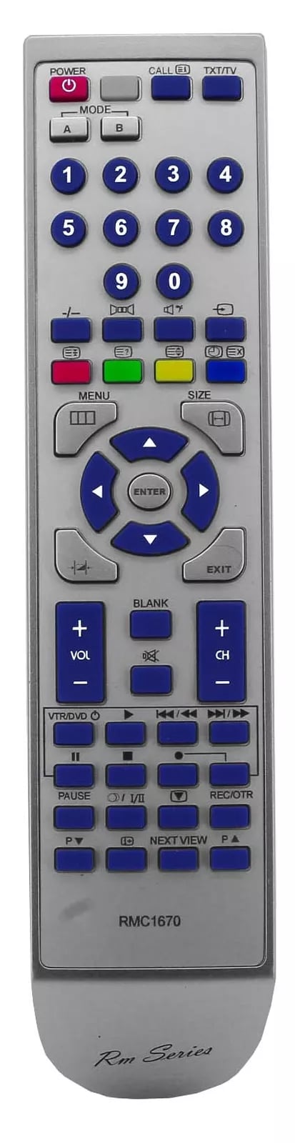 RM Series Remote Control fits TOSHIBA 32Z23 32Z23B 32Z23G 32Z27B 32ZD06B