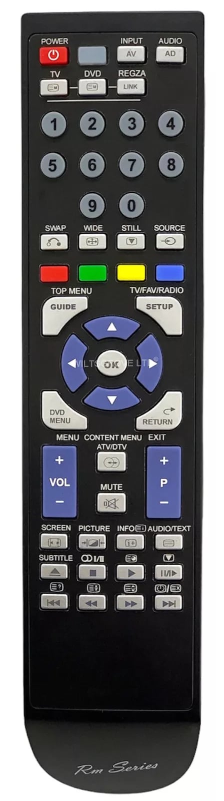 RM Series Remote Control fits TOSHIBA 42XV503DB 42XV504D 42XV504DB 42XV504DG RM Series Remote Control fits TOSHIBA 42XV503DB 42XV504D 42XV504DB 42XV504DG